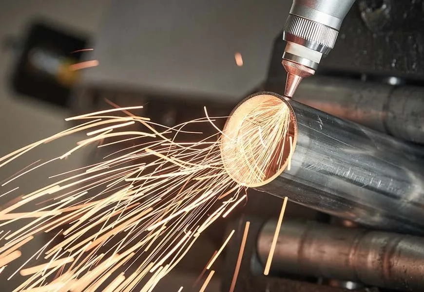 Fiber lazer ile boru kesimi